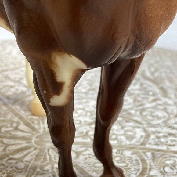 Vintage Breyer Traditional Yellow Mount #51 Paint Stallion Adios Mold 1970s Old - Picture 3 of 12